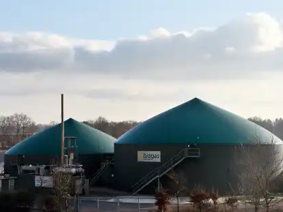 Eine Biogasanlage in der Nähe von Wahlstedt (Kreis Segeberg): In Niedersachsen läuft bei Hunderten von Anlagen die Förderung aus.