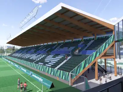 So könnte ein Stadion aussehen: Die Initiative Nordweststadion hat diese Animation erstellt.