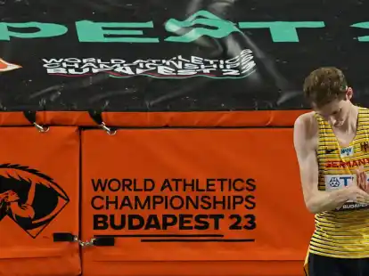 Hochspringer Tobias Potye muss seinen Start bei der Hallen-WM absagen.