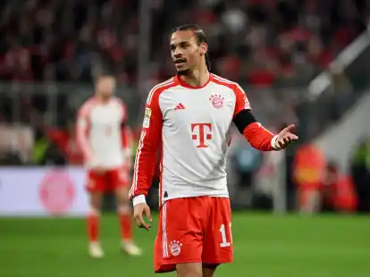 Leroy San&eacute; fehlt den Bayern in Freiburg.