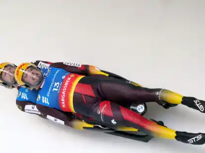 Tobias Wendl und Tobias Arlt belegten in Sigulda den zweiten Platz.