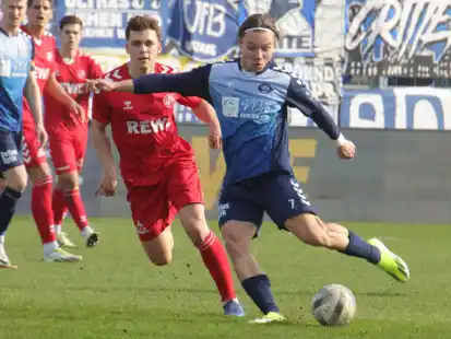 Bereitete Loubongos 1:0 für den VfB vor: Rafael Brand