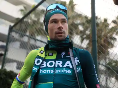 Primoz Roglic gab auf der ersten Etappe beim Traditionsrennen Paris-Nizza sein Deb&uuml;t f&uuml;r Bora-hansgrohe.