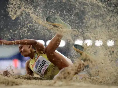 Wurde bei der Hallen-WM in Glasgow mit 6,77 Metern Vierte: Mikaelle Assani.