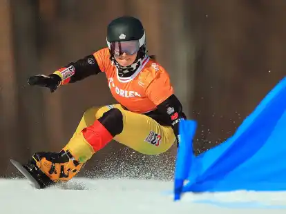 Snowboarderin Hofmeister f&auml;hrt eine Traum-Saison.