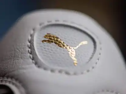 Das Logo des Sportartikelherstellers Puma.