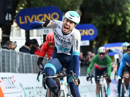 Gewann die dritte Etappe der Fernfahrt Tirreno-Adriatico: Phil Bauhaus.