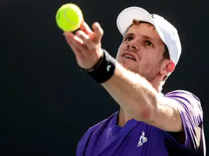 Yannick Hanfmann hat in Indian Wells die zweite Runde erreicht.