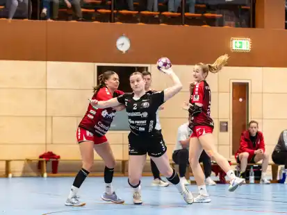 Ihre Tore werden gebraucht: Garrels Lisa Noack (am Ball) hat zuletzt beim wichtigen Sieg gegen LiT Tribe neunmal getroffen.