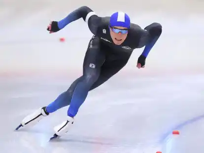 Startet als Nachr&uuml;cker bei den Mehrkampf-Weltmeisterschaften in Inzell: Stefan Emele.