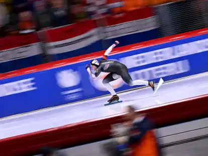 Hendrik Dombek verpasste bei der Mehrkampf-WM in Inzell die Top Ten.