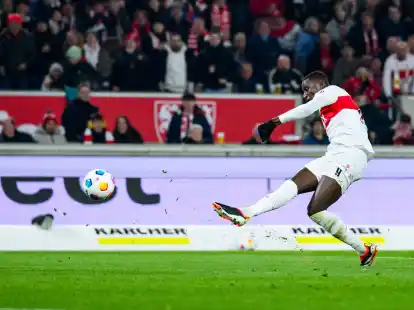 Brachte den VfB gegen Union in F&uuml;hrung: Serhou Guirassy.