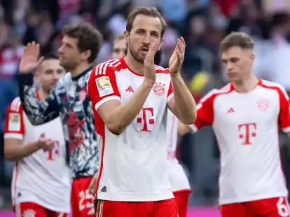 Harry Kane steht nach 25 Spieltagen in der Bundesliga bei 30 Treffern.