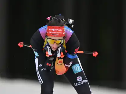 Die deutsche Frauen-Staffel um Vanessa Voigt erreichte in Soldier Hollow den zweiten Platz.