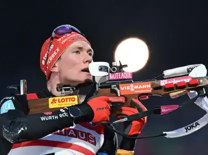 Leistete sich drei Schie&szlig;fehler: Benedikt Doll.