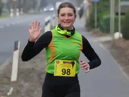 Mit Abstand schnellste Frau über 25 Kilometer: Deike Burkhardt