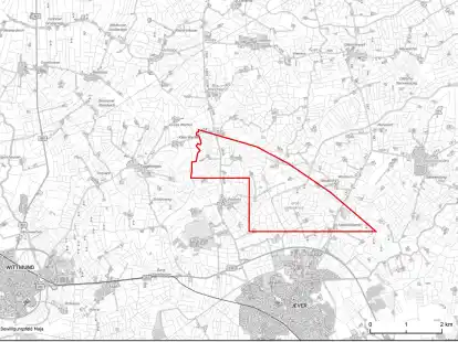 Die Storag Etzel hat jetzt die grunds&auml;tzliche Erlaubnis, das Gebiet &bdquo;Maja&ldquo; auf seine Tauglichkeit f&uuml;r den Bau von Kavernen zu untersuchen. Das Gebiet erstreckt sich n&ouml;rdlich von Jever und um Wiefels herum bis ins Stadtgebiet Wittmund hinein.