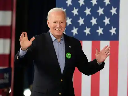 Joe Biden ist mit 81 Jahren der &auml;lteste US-Pr&auml;sident aller Zeiten.