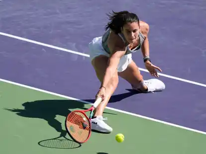 Sorgte in Indian Wells f&uuml;r eine gro&szlig;e &Uuml;berraschung: Emma Navarro.