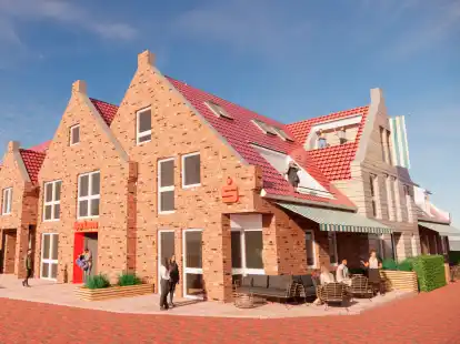 Optisch soll sich das Geb&auml;ude des ehemaligen Seniorenhuus nicht gravierend ver&auml;ndern. Auch der Standort der Sparkasse wird in die Planungen integriert.