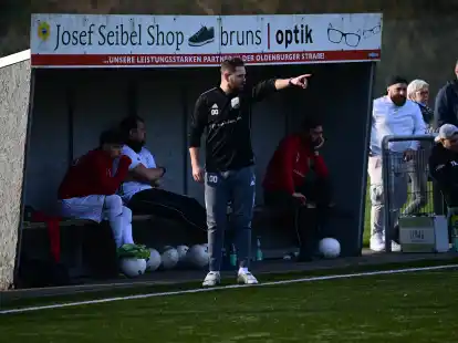 Gibt beim Heidmühler FC weiter die Richtung vor: Trainer Daniel Oleksyn
