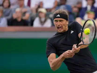 Schied in Indian Wells aus:&nbsp;Alexander Zverev.