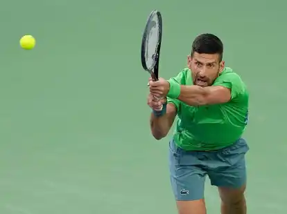 Tennis-Superstar Novak Djokovic sagte seinen Start in Miami ab.