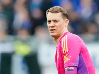 Nationaltorh&uuml;ter Torh&uuml;ter Manuel Neuer ist &uuml;berrascht, dass sein Teamkollege Leon Goretzka nicht nominiert wurde.