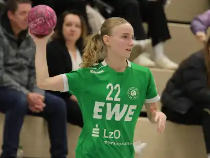 Erzielte diesmal vier Treffer für das Oldenburger Juniorteam: Maria Völker