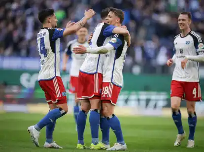 Nach zuletzt zwei Niederlagen konnte der Hamburger SV gegen Wehen Wiesbaden wieder gewinnen.