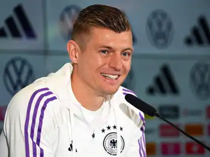 Zur&uuml;ck in der Nationalmannschaft: Toni Kroos.