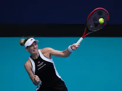 Angelique Kerber unterlag Sloane Stephens in Miami glatt in zwei S&auml;tzen.