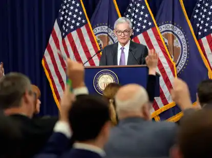 &laquo;Die Inflation ist deutlich zur&uuml;ckgegangen, w&auml;hrend der Arbeitsmarkt stark geblieben ist, und das sind sehr gute Nachrichten&raquo;, sagt Fed-Chef Jerome Powell.