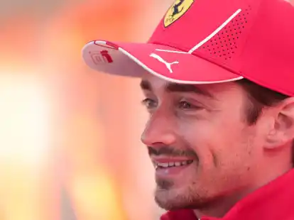 Fuhr in Melbourne im Training die schnellste Zeit: Ferrari-Pilot Charles Leclerc.