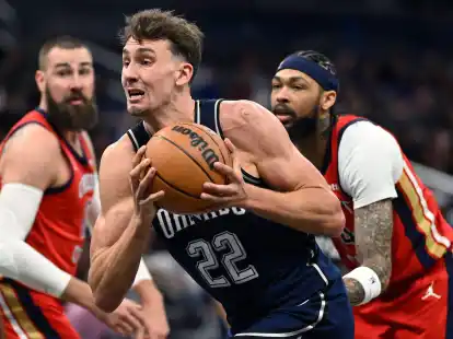 Orlandos Franz Wagner erzielte 18 Punkte gegen die New Orleans Pelicans.