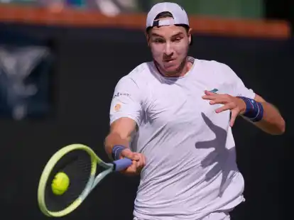 Jan-Lennard Struff ist in Miami eine Runde weiter.