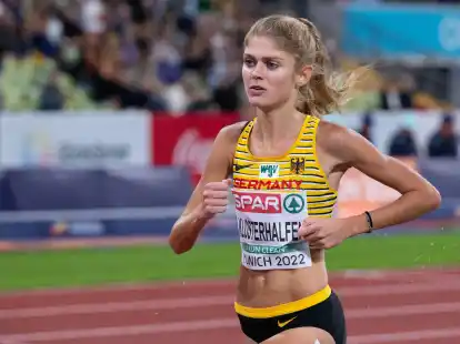 Konstanze Klosterhalfen ist nach einer Verletzung wieder fit und bereit f&uuml;r die Olympia-Quali.