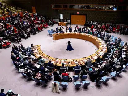 Der Weltsicherheitsrat stimmte in New York &uuml;ber die Forderung nach einer Waffenruhe im Gazastreifen ab.