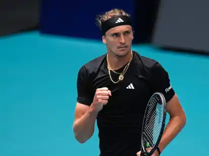 Steht in Miami im Achtelfinale: Alexander Zverev.
