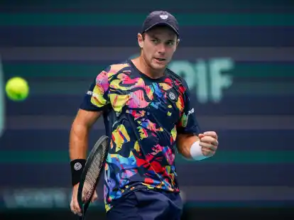 Schied in Miami aus:&nbsp;Dominik Koepfer.