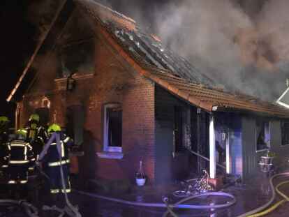 In einem Haus in Marienhafe ist ein Feuer ausgebrochen.