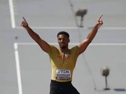 Gewann den Zehnkampf in Austin: Leo Neugebauer.