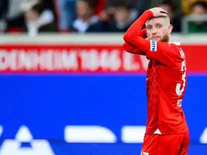 Der Einsatz von Jan-Niklas Beste beim VfB Stuttgart ist noch fraglich.