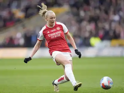 Die 24-j&auml;hrige Frida Maanum ist im Ligapokal-Finale zusammengebrochen.