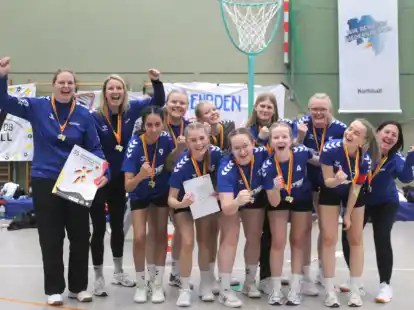 Die Korbballerinnen der SG Großenmeer/Oldenbrok sind Landesmeister der Altersklasse 18/19. Sie qualifizierten sich für die deutschen Meisterschaften.