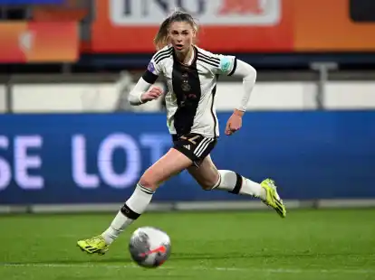 Jule Brand in Aktion.