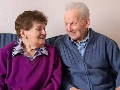 Blicken auf 65 gemeinsame Ehejahre zur&uuml;ck: Marianne und Karl-Heinz Wilken