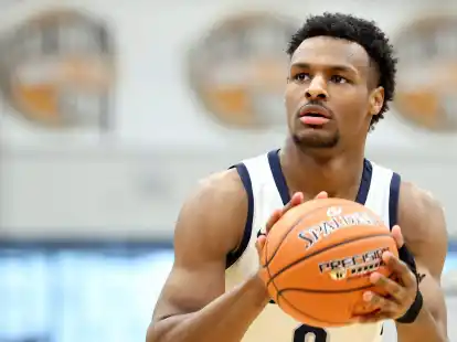 Der Sohn von LeBron James will sich in den NBA-Draft eintragen.