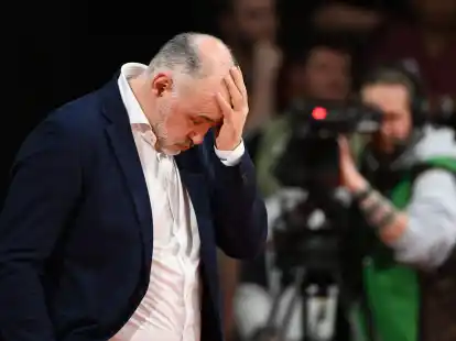 Trainer Pablo Laso und die Basketballer des FC Bayern M&uuml;nchen haben die Euroleague-Play-Ins verpasst.