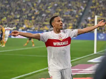 Ausw&auml;rtssieg in Dortmund: VfB Stuttgart jetzt punktgleich mit dem FC&nbsp;Bayern M&uuml;nchen.